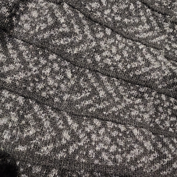 Chiaramente Wool Grey Cardigan Jacket Women's Small S Made in Italy Quilted EUC - Picture 4 of 6